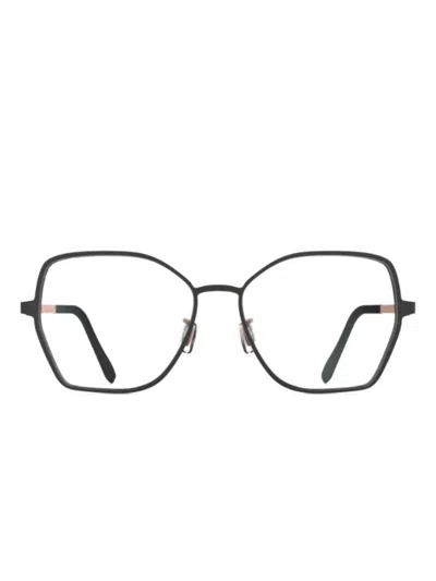 Blackfin Antigua Brille Mit Geometrischem Gestell In Brown