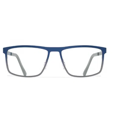 Blackfin Bf1001 Kingston Rectangular Beta Titanium Eyeglass Frames With Adjustable Nose Pads In White