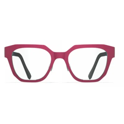 Blackfin Bf1051 Sitka Bold Geometric Eyeglasses With Matte Finish In Red