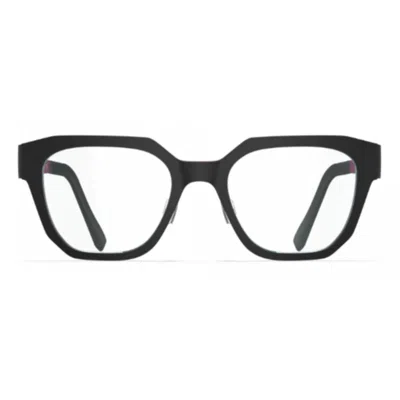 Blackfin Bf1051 Sitka Geometric Black Beta-titanium Eyeglasses With Comfortable Temples In Green