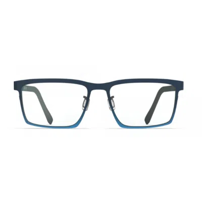 Blackfin Bf1061 Irvine Slim Lightweight Beta Titanium Blue Eyeglasses In Neutral