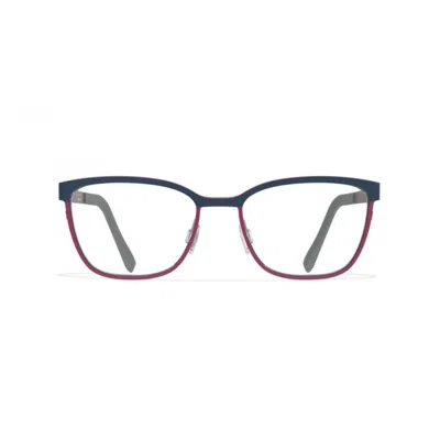 Blackfin Bf986 Ellis Beach Rectangular Dual-tone Eyeglasses With Adjustable Nose Pads In Green