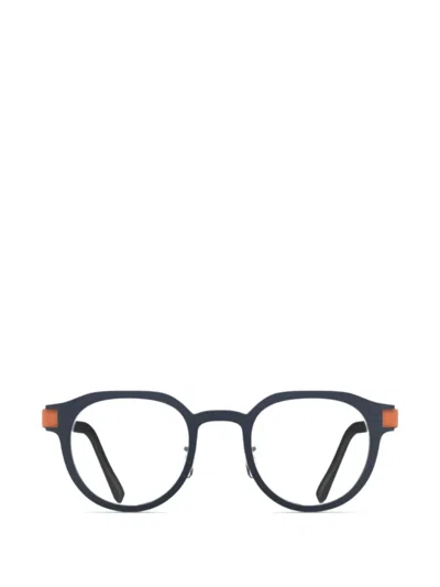 Blackfin Bolton Round-frame Glasses In Blue
