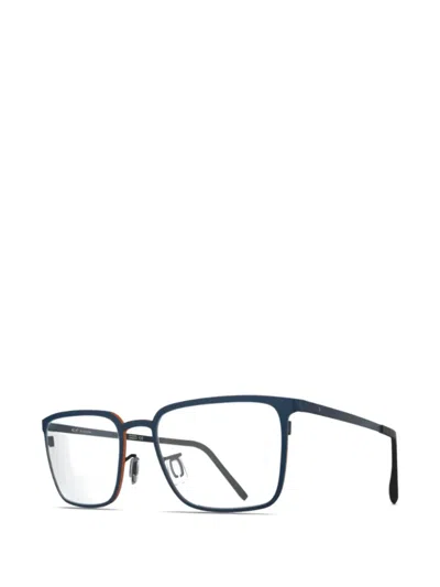 Blackfin Dover Square-frame Glasses In Blue