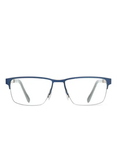 Blackfin Edgartown 长方形框眼镜 In Blue