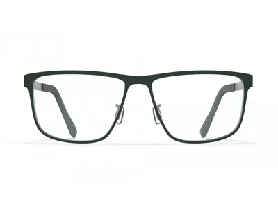 Blackfin Halifax Rectangular Beta Titanium Glasses In Black