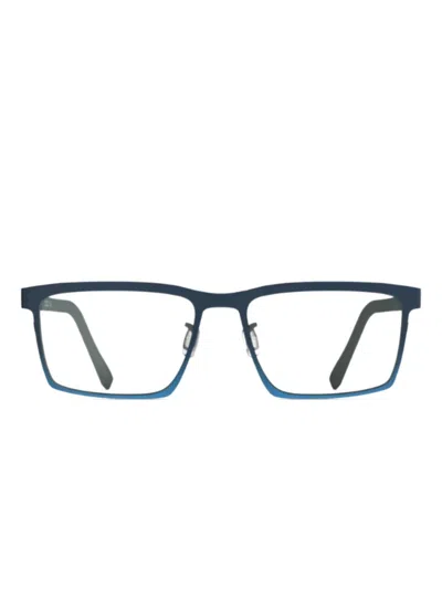 Blackfin Irvine Rectangle-frame Glasses In Blue