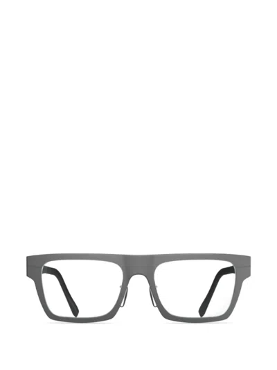 Blackfin Knightsbridge Square-frame Glasses In Gray