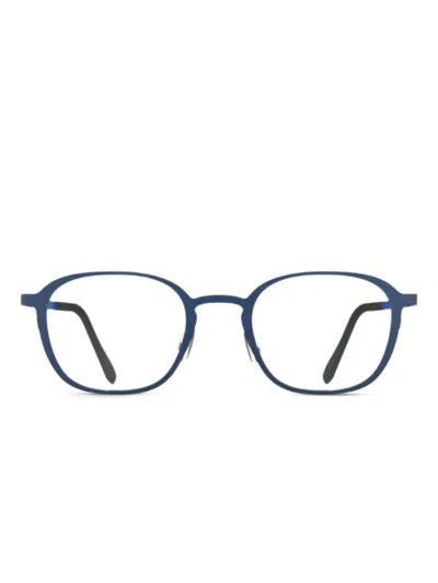 Blackfin Lofoten 圆框眼镜 In Blue
