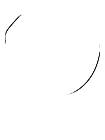 Blackfin 环形飞行员眼镜 In Gold