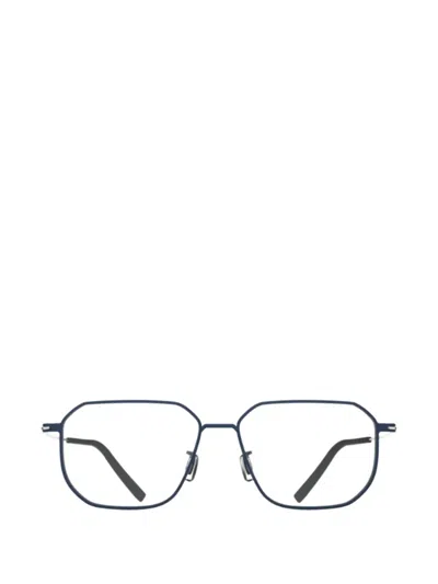Blackfin Mendocino Geometric-frame Glasses In Blue