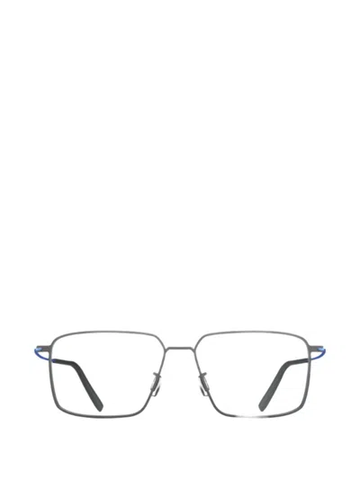 Blackfin Point Reyes Square-fame Glasses In Gray