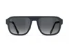 Blackfin Severson Oversized Square Sunglasses In Blue