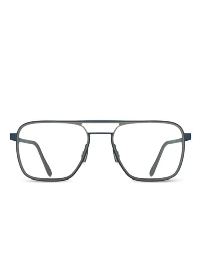 Blackfin Ventura 几何形框眼镜 In Gray