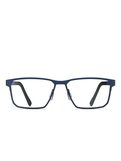 Blackfin Westhampton 长方形框眼镜 In Blue