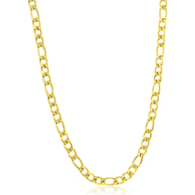 Blackjack 4mm Figaro Chain Necklace