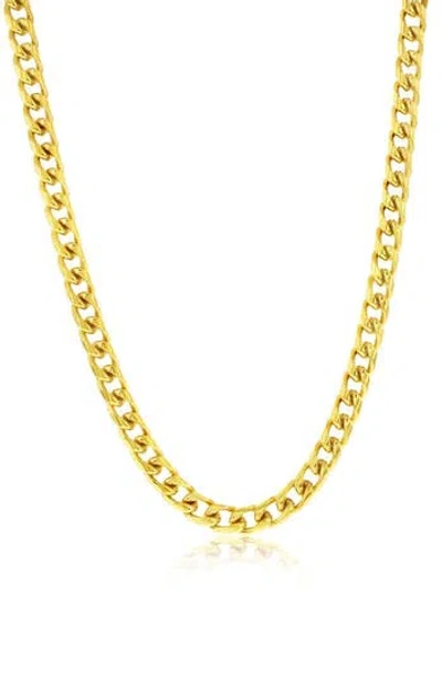 Blackjack 5mm Cuban Chain Necklace
