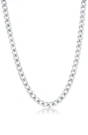 Blackjack 5mm Cuban Chain Necklace
