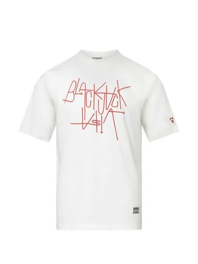 Blackjack Asia Logo-detail T-shirt In White