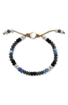 Blackjack Beaded Slider Bracelet