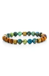 Blackjack Beaded Stretch Bracelet