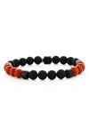 Blackjack Beaded Stretch Bracelet