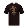 Blackjack Analog Assassin Tee In Brown