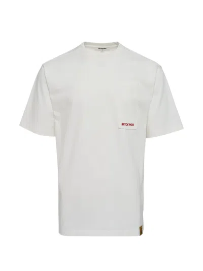 Blackjack Chest-pocket T-shirt In White