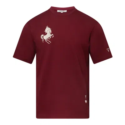 Blackjack Cny Horse Tee In Red