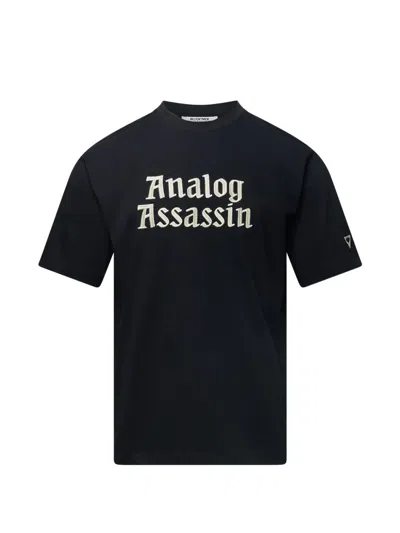 Blackjack Crew-neck Short-sleeve T-shirt In Black