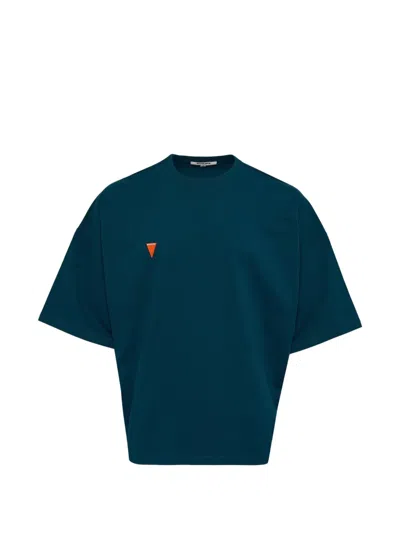 Blackjack Crew-neck Short-sleeve T-shirt In Blue