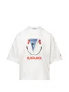 Blackjack Crew-neck T-shirt In White