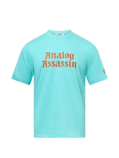 Blackjack Detail-appliqué T-shirt In Blue