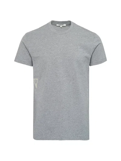 Blackjack Embroidered-logo T-shirt In Grey