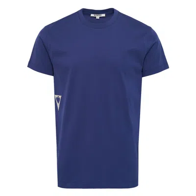 Blackjack Rubber Print Disney Logo Tee In Blue