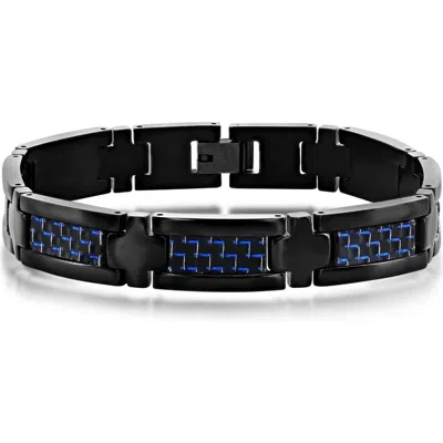 Blackjack Geometric Bracelet In Blue