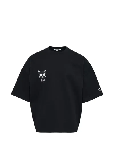 Blackjack Graphic-print T-shirt In Black