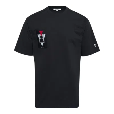 Blackjack Label T-shirt In Black