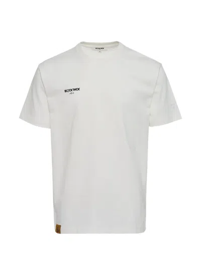 Blackjack Logo-detail T-shirt In White