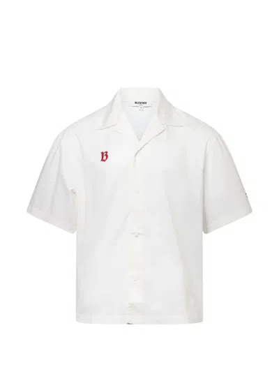 Blackjack Logo Shirt In White