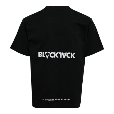 Blackjack Logo T-shirt In Black