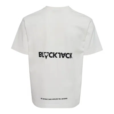 Blackjack Logo T-shirt In White