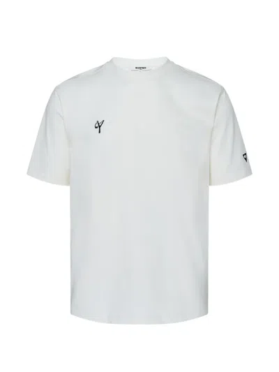 Blackjack Logo-embroidered T-shirt In White