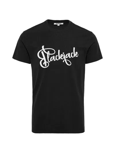 Blackjack Logo-print T-shirt In Orange