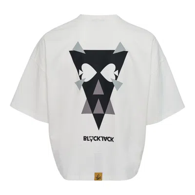 Blackjack Mask T-shirt In White