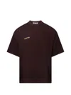 Blackjack Oversized T-shirt In Brown