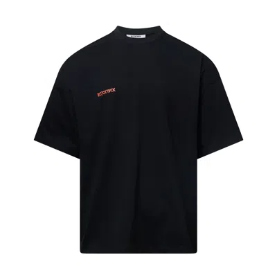 Blackjack Oversized Tee In Black
