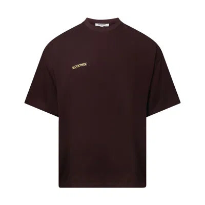 Blackjack Oversized Tee In Brown