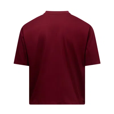 Blackjack Pit Tee In Burgundy