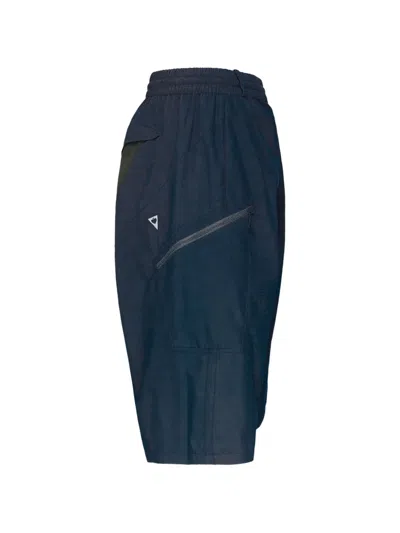 Blackjack Rookie Panelled Shorts In Blue